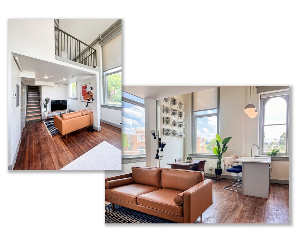 2nd floor loft apartment at Myers Medical Lofts