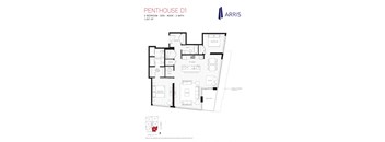 2 Bedroom + Den Penthouse D1