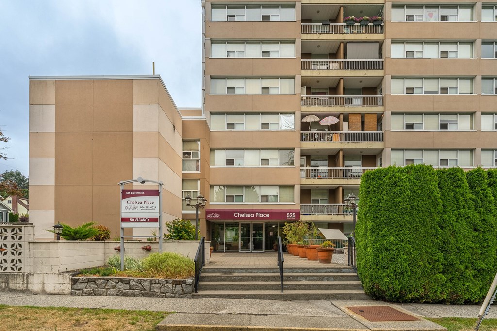 The image shows a building with a sign that reads "Chateau Place".