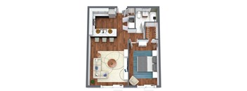 1 Bedroom Standard - Accessible