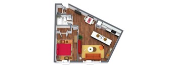 1 Bedroom Distinct
