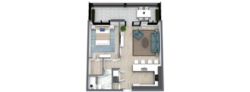 Girard Garden - 1 Bedroom w/ Patio