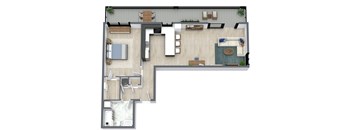 Franklin Garden - 1 Bedroom Deluxe w/ Patio