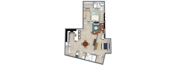 Liberties - 2 Bedroom