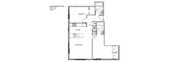 2 Bedroom, 2 Bath