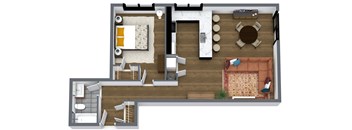 Ivy Ridge - 1 Bedroom Corner
