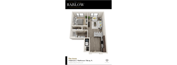 the avon floor plan 1 bedroom 1 bathroom