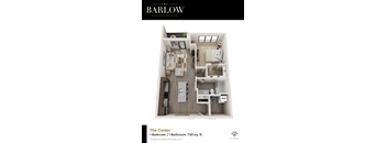 a 1 bedroom floor plan | the berkeley | apartment homes