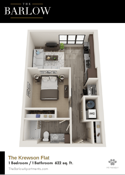 a floor plan of the barrow in furness