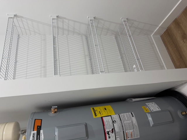 laundry room.