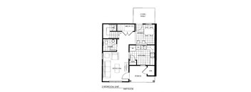 a floor plan of a house