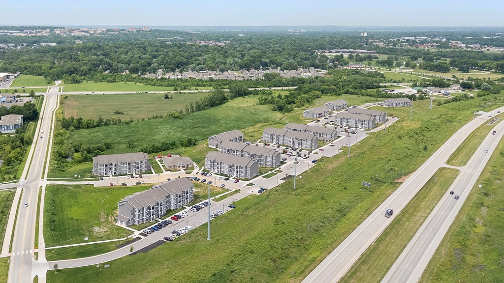 Grass Field at Union at the Loop, Lawrence, KS