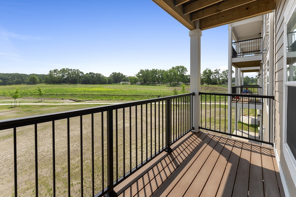 Large Balcony at Union at North Crossing, Iowa, 50703