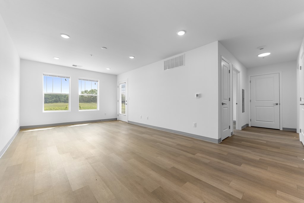 Vacant Living Area at Union at North Crossing, Iowa, 50703