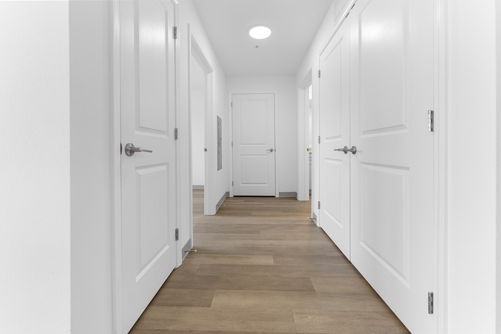 Long Hallway at Union at North Crossing, Iowa