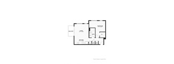 Unit B1-3E Floor Plan at The Annex of Bloomington, Bloomington, 47401