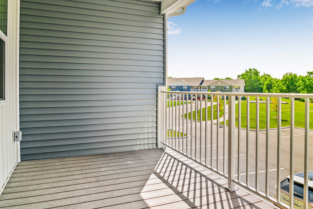 Private Balcony at Union at Oak Grove, Howell, 48855