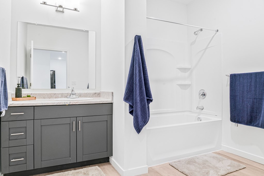 Bathroom at Union at Oak Grove, Michigan, 48855