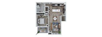 1 Bedroom 1 Bathroom 1st Floor