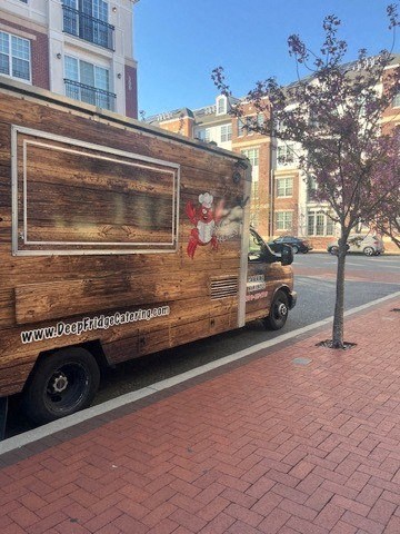 Food truck event at Harbor Pointe apartments in Bayonne, NJ