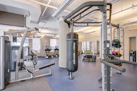 Gym at 222 Saratoga, Maryland, 21202
