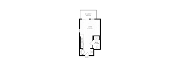 Studio 1 bath L at RiDE at RiNo Apartments, Colorado, 80216