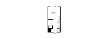 Studio 1 bath K at RiDE at RiNo Apartments, Colorado