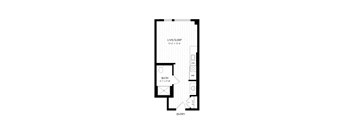 Studio 1 bath J at RiDE at RiNo Apartments, Denver