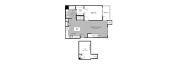 1 bed 1 bath I at Metro 303, Hempstead, NY