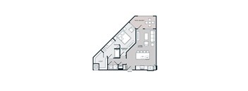 A3 Floor Plan at The Bridge at McKinney, McKinney Texas