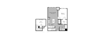 1 bed 1 bath A at Metro 303, Hempstead, New York