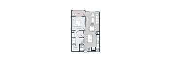 A4 ANSI Floor Plan at The Bridge at McKinney, Texas