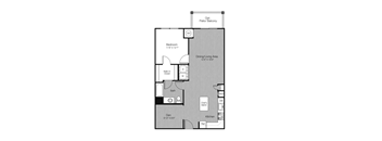 bedroom floor plan | the madison at ballston station at West 130, West Hempstead, 11552