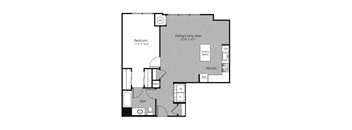 1 bed 1 bath L at West 130, West Hempstead, NY 11552