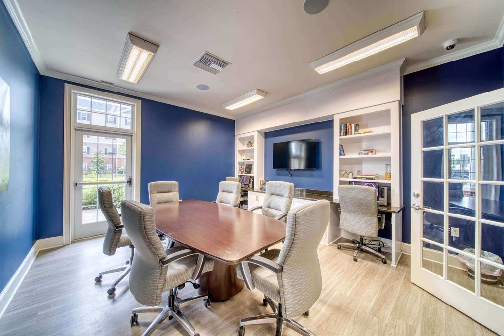 Business center at Meridian Obici, Virginia, 23434