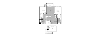 2 bed 2 bath T at Metro 303, Hempstead, NY
