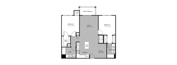 2 bed 2 bath I at Metro 303, New York, 11550