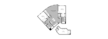 2 bed 2 bath K at Metro 303, Hempstead