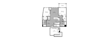 bedroom floor plan | the madison at ballston station at West 130, West Hempstead, NY 11552