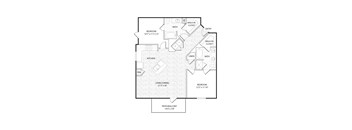 B6 Floorplan at Agave, San Antonio