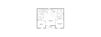 B7 Floorplan at Agave, San Antonio, TX