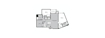 2 bed 2 bath W at Metro 303, Hempstead
