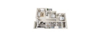 2BR-STANDARD at Meridian Obici, Virginia