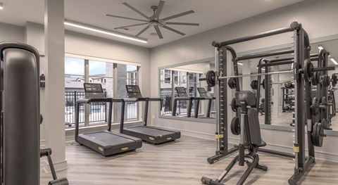 Fitness Center at The Bridge at McKinney, McKinney