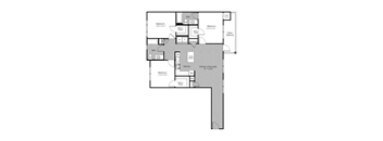 3 bed 2 bath B at Metro 303, New York, 11550