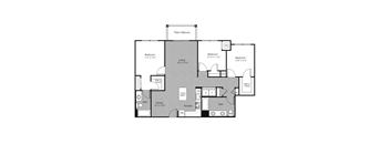 3 bed 2 bath at West 130, New York , 11552