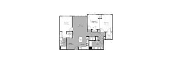 3 bed 2 bath A at West 130, West Hempstead, NY 11552