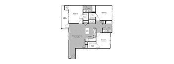 3 bed 2 bath at Metro 303, Hempstead, NY 11550