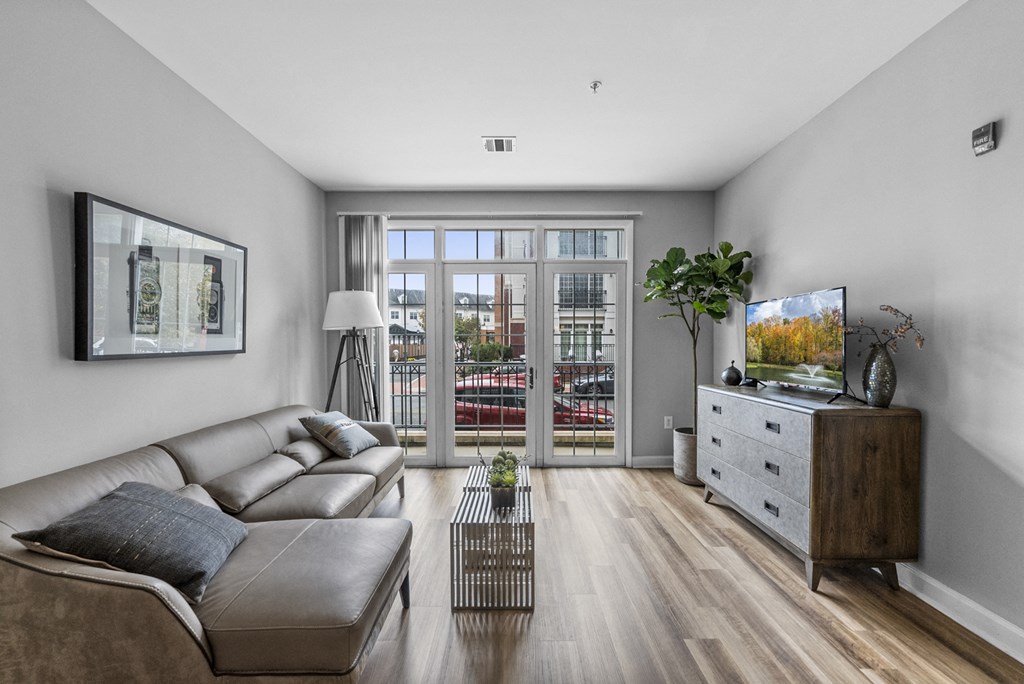 Spacious Living Room at Harbor Pointe, Bayonne, 07002