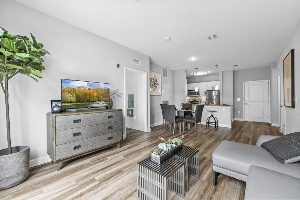 Modern Living Room at Harbor Pointe, Bayonne, NJ, 07002